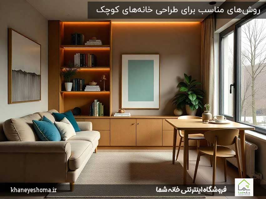 روش‌های-مناسب-برای-طراحی-خانه‌های-کوچک